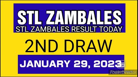 stl zambales result today|STL RESULT TODAY .